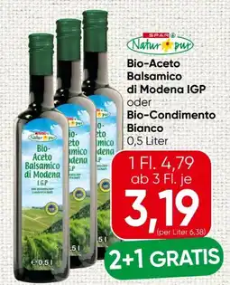 Spar Spar Natur pur Bio-Aceto Balsamico di Modena Angebot