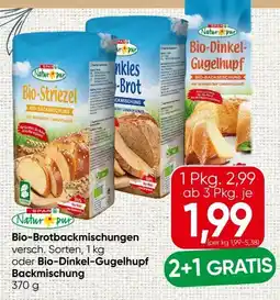 Spar Spar Natur pur Bio-Brotbackmischungen Angebot