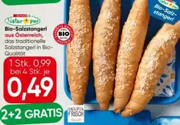 Spar Spar Natur pur Bio-Salzstangerl Angebot
