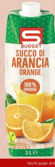 Spar S Budget Orangensaft Angebot