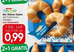 Spar Spar Natur pur Bio-Wiener Kipferl Angebot