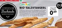 Interspar Spar Natur pur Bio-Salzstangerl Angebot