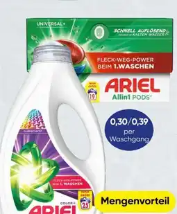 Spar Ariel Flüssigwaschmittel Angebot