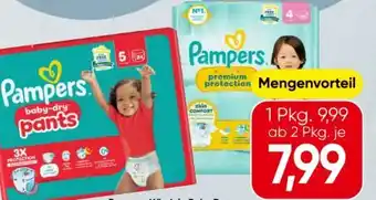 Spar Pampers Premium Protection Windeln Angebot