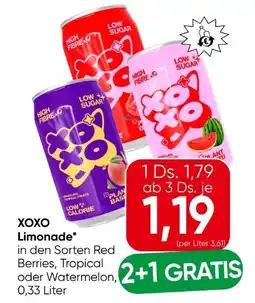 Eurospar Xoxo Limonade Angebot