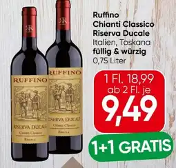 Eurospar Ruffino Riserva Ducale Angebot