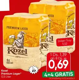 Eurospar Kozel Premium Lager Angebot