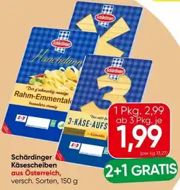 Eurospar Schärdinger Käsescheiben Angebot