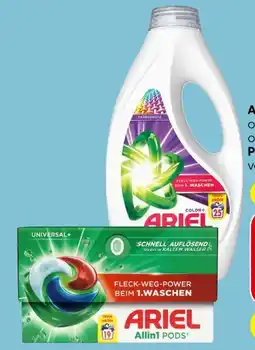 Eurospar Ariel Flüssigwaschmittel Angebot
