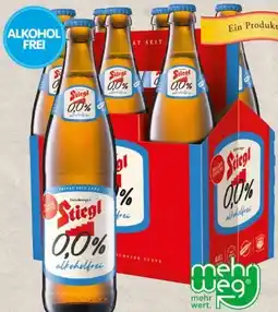 Spar Stiegl Biere 0,0% Alkoholfrei Angebot