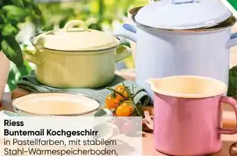 Eurospar Riess Kochgeschirr Buntemail Angebot
