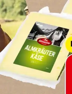 Spar Pinzgau Milch Almsenner Almkräuterkäse Angebot