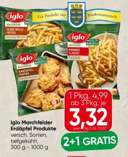 Spar Iglo Pommes Frites Angebot