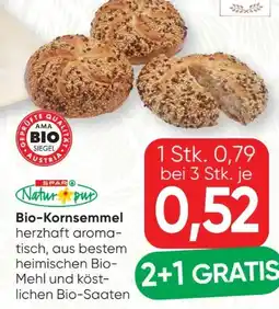 SPAR Gourmet Spar Natur pur Bio-Kornsemmel Angebot