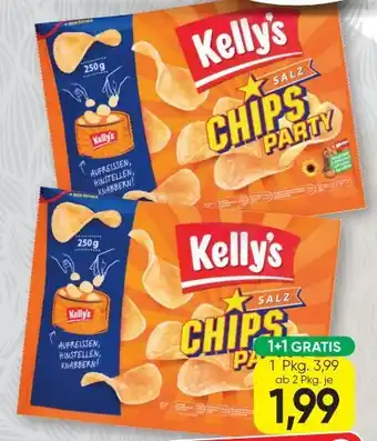 SPAR Gourmet Kelly's Chips Party Angebot