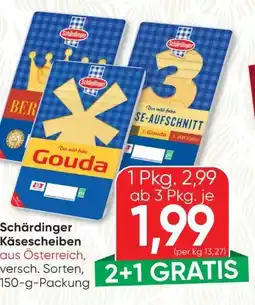 SPAR Gourmet Schärdinger Käsescheiben Angebot