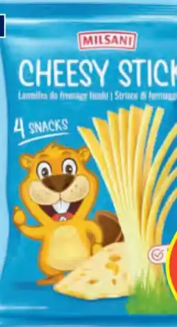 Hofer Milsani Cheesy Sticks Angebot