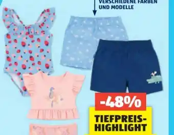 Hofer Lily & Dan Kinder-Bademode Angebot