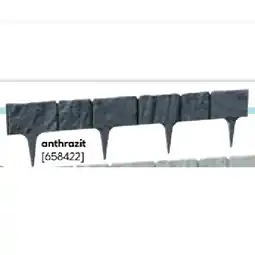 Hellweg Rasenkanten-Set „Stone“, anthrazit 658422 HELLWEG Angebot
