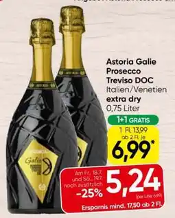 Spar Astoria Galie Prosecco Treviso DOC Angebot