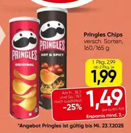 Spar Pringles Chips Angebot