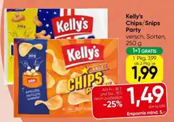 Spar Kelly's Chips/Snips Party Angebot