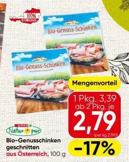 Spar Bio-Genussschinken Angebot