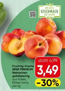 Spar SPAR PREMIUM Nektarinen gelbfleischig Angebot