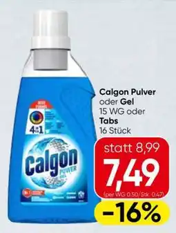 Spar Calgon Pulver oder Gel Angebot