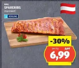 Hofer BBQ SPARERIBS mariniert Angebot