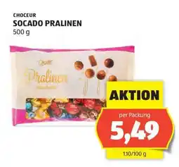 Hofer CHOCEUR SOCADO PRALINEN Angebot