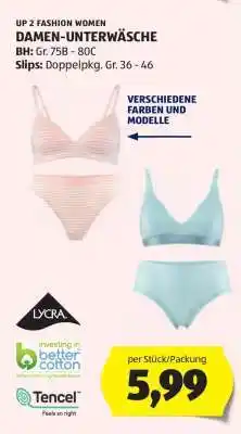 Hofer UP 2 FASHION WOMEN DAMEN-UNTERWÄSCHE Angebot
