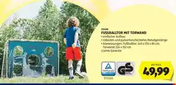 Hofer CRANE FUSSBALLTOR MIT TORWAND Angebot