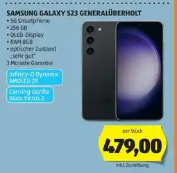 Hofer SAMSUNG GALAXY S23 GENERALÜBERHOLT Angebot
