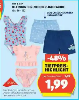 Hofer LILY & DAN KLEINKINDER-/KINDER-BADEMODE Angebot