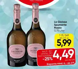 Eurospar La Gioiosa Spumante Rosea Angebot