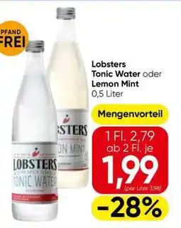 Eurospar Lobsters Tonic Water oder Lemon Mint Angebot