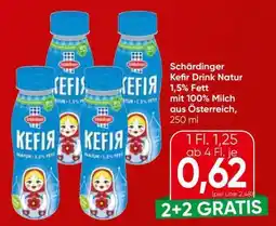 Eurospar Schärdinger Kefir Drink Natur 1,5% Fett Angebot