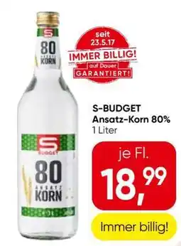 Eurospar S-BUDGET Ansatz-Korn 80% Angebot