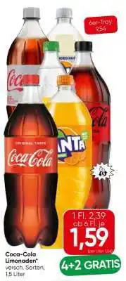 Eurospar Coca Cola Limonaden Angebot