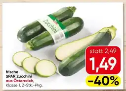 Eurospar frische SPAR Zucchini Angebot