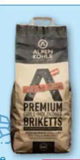 T&G Alpenkohle Premium Grill-Holzkohle Briketts Angebot