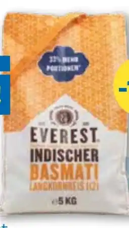 T&G Everest Indische Basmatireis Langkorn Angebot