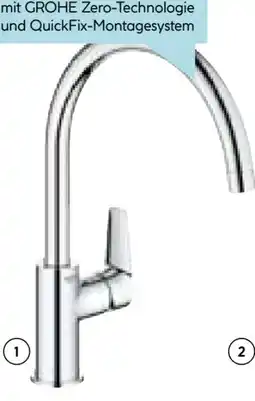 Hellweg Grohe Spültischarmatur Start Edge Angebot