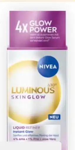 Bipa Nivea Liquid Refiner Luminous Skin Glow Angebot