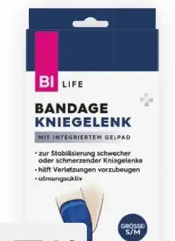 Bipa Bi Life Kniegelenkbandage Angebot