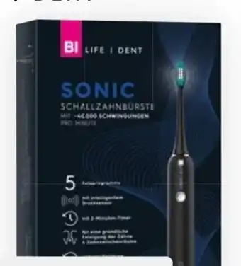 Bipa Bi Life Dent Schallzahnbürste Sonic Angebot