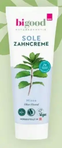 Bipa bi good Sole-Zahncreme Angebot