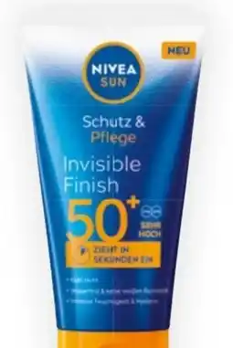 Bipa Nivea Sun Schutz & Pflege Sonnenmilch Invisible Finish LSF 50+ Angebot
