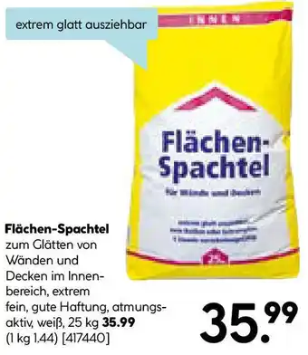 Hellweg Flächen-Spachtel Angebot